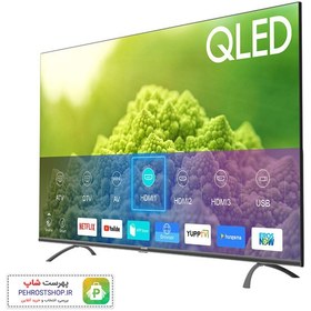 تصویر تلویزیون هوشمند 65 اینچ ایوولی مدل 65EV250QA Evvoli 65inch 4k QLED Smart TV 65EV250QA