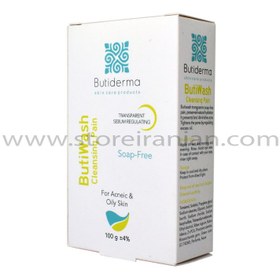 تصویر پن شوینده پوست های چرب و مختلط بیوتی درما حجم 100 گرم Butiderma Combination to Oily Skin Cleansing Pain 100g