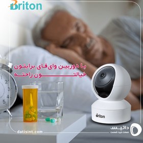 تصویر دوربین تحت شبکه برایتون BIOT-2112P8 با رم 32 گیگابایت Briton BIOT-2112P8 32GB IP Camera