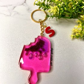 تصویر جاسوئیچی آکواریومی(شیکردار) - زرد مات / طلایی / گاو 