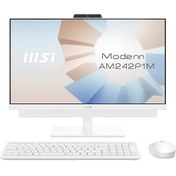تصویر کامپیوتر همه کاره MSI Modern AM242P 1M با پردازنده Core i5 نسل 12، رم 16GB DDR5 و حافظه 1TB SSD – رنگ سفید 