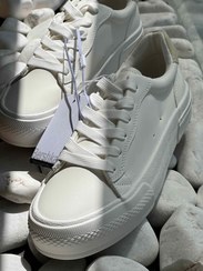 تصویر کتونی سفید - 3 BERSHKA SNEAKER