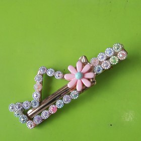 تصویر گیره مو ۷رنگ ، طرح زیگزاگ 