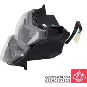 تصویر بلوری چراغ جلو-Galaxy NA 180 - گلکسی 