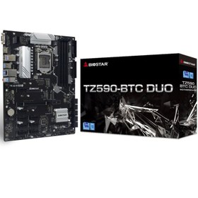 تصویر Motherboard Biostar Z590 BTC 