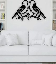 تصویر دکوراتیو پرندگان با جنس MDF 