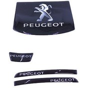 تصویر پد روی داشبورد جلو مانیتور ژله ای ( داشمت ) پژو 207 