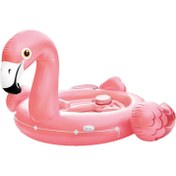 تصویر شناور بادی روی آب خانوادگی بزرگ فلامینگو 57267 intex 57267