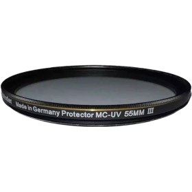 تصویر فیلتر لنز یو وی 55 میلیمتر اشنایدر Schindler GREEN COTING MC-UV 55mm Filter 