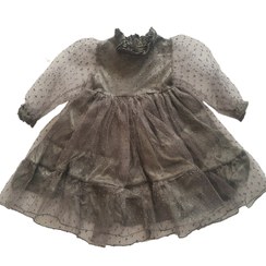 تصویر پیراهن مجلسی دخترانه کد دو 