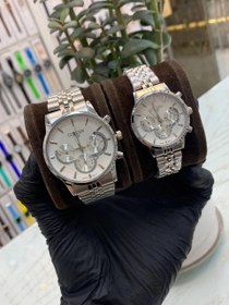 تصویر ست ساعت مچی رومانسون مردانه و زنانه مدل ۶۶۷۷۸ 