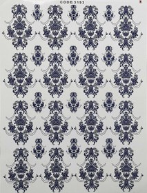 تصویر ترانسفر قلم آبی کد 3193 