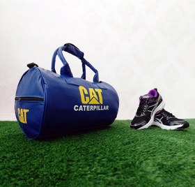 تصویر ساک ورزشی آبی CAT مدل 1147 