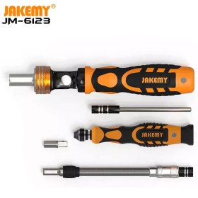 تصویر ست پیچ گوشتی 31 عددی Jakemy JM-6123 