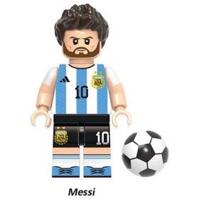 تصویر لگو مینی فیگور مسی Lego Messi