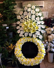 تصویر پایه گل دو طبقه کد 573 