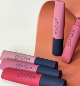 تصویر رژ لب مایع مخملی استاتیرا Statira Velvet Liquid Lipstick 