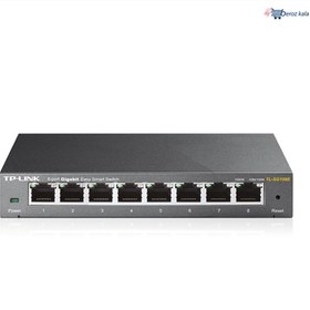 تصویر سوئیچ شبکه 8 پورت تی پی لینک مدل TL-SG108E TP-Link TL-SG108E 8-Port Gigabit Easy Smart Switch