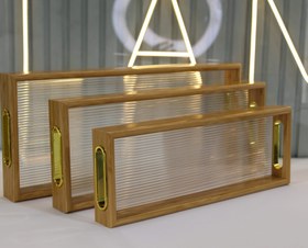 تصویر سینی پذیرایی خطی 