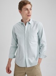 تصویر پیراهن مردانه دفاکتو اورجینال | A4639AX23AU 