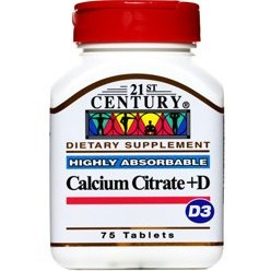 تصویر قرص کلسیم سیترات و ویتامین دی 75 عددی 21 سنتری ا Calcium-Citrate--D Calcium-Citrate--D