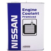 تصویر ضدیخ (کولانت) نیسان مدل NISSAN Engine Coolant Premixed ساخت ژاپن آبی رنگ چهار لیتر 