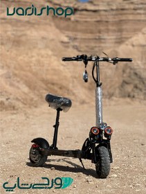 تصویر اسکوتر برقی وینر اسکای مدل E10 Pro 1200 رنگ مشکی - مشکی Winner Sky Electric Scooter E10 pro 1200 black