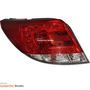 تصویر چراغ عقب خطر دنا معمولی مدرن سمت چپ 