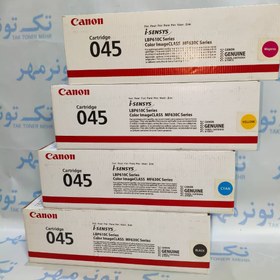 تصویر کارتریج کنون Canon 045 سری رنگی، آکبند 