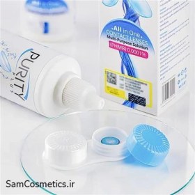 تصویر محلول شستشوی لنز پیوریتی پلاس ۱۲۰ میلی لیتر 