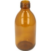 تصویر بطری شیشه ای دارویی ۱۰۰میلی لیتر ۱۰۰ ml medicine dropper Glassbottle