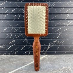 تصویر برس مو نیترو NITRO مدل paddle brush طرح چوبی کد B6284 