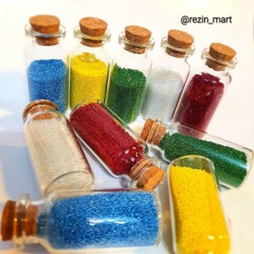 تصویر شن ریز رنگی 