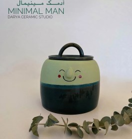 تصویر بانکه مینیمال آدمکی 