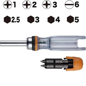 تصویر پیچ گوشتی جغجغه ای وسل مدل TD-6808MG 
