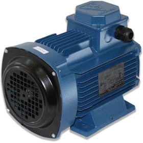 تصویر الکتروموتور 3 فاز فریم 90L آلومینیومی 1.5 کیلووات (2 اسب) 3000 دور موتوژن Electric motor 3-phase 90L aluminum frame 1.5 kW (2 hp) 3000 rpm