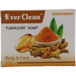 تصویر صابون شفاف زردچوبه 65 گرم اورکلین Ever Clean Turmeric Soap