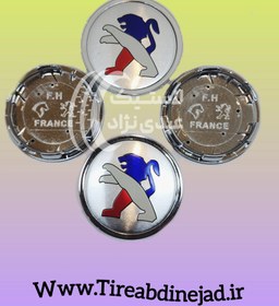 تصویر کاپ رینگ پژو فنر دار رنگی 