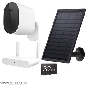 تصویر Mi Wireless Outdoor Camera 1080p SOLAR Power 