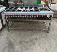 تصویر کته پز ۱۲ شعله صنعتی S1215