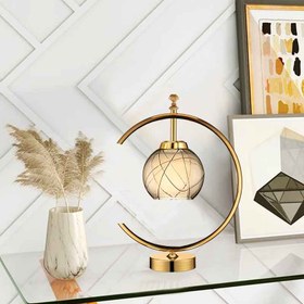 تصویر آباژور رومیزی لوتوس لایت مدل سارامیس 