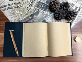 تصویر دفترچرم‌ بیاله دستساز کایرا 