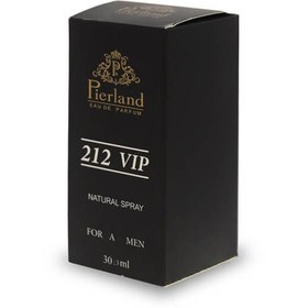 تصویر مینی ادکلن 212 وی آی پی (vip 212) برند پیرلند (Pierland) - مردانه vip 212 Pierland EAU DE Cologne For men 30ml