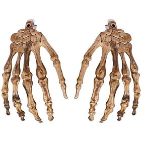 تصویر گیره مو دست اسکلت 