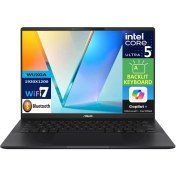 تصویر لپ تاپ ایسوس مدل ویووبوک S 14 Q423SA Asus Vivobook S 14 Q423SA Ultra 5 226V 16GB 512GB Intel WUXGA Laptop