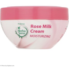 تصویر کرم مرطوب کننده آردن هرباسنس مدل British Rose &amp; Milk وزن 150 گرم 