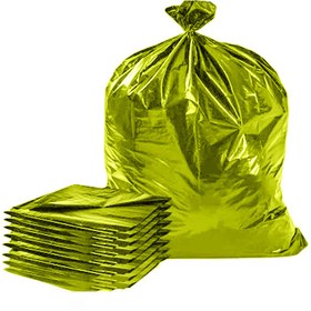 تصویر کیسه زباله 25 کیلویی زرد درجه یک 80 * 100 