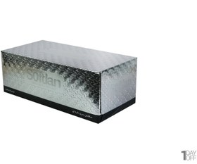 تصویر دستمال کاغذی دولایه 150 برگ نقره‌ای سافتلن - 36 عدد (قیمت هر عدد 71,500 ت) 