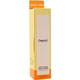 تصویر اسکراب قوی صورت ژنوبایوتیک 120 میلی لیتر Geno Biotic Deep Clean Facial Scrub 120ml