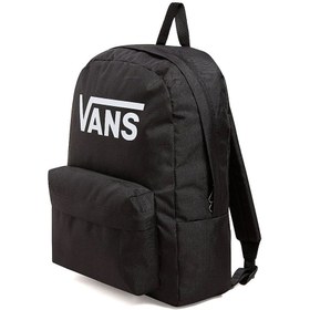 تصویر کوله‌پشتی چاپ اولد اسکول سیاه و سفید - ونس - Vans -- 956291063- اورجینال 